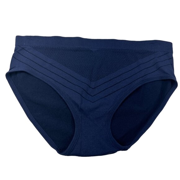 Daisy Fuentes Women's Size Medium Panty Brief Hi Cut Blue New Without Tags - Picture 1 of 6